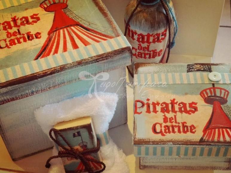 Κουτί μαρτυρικών vintage Οι πειρατές της Καραϊβικής